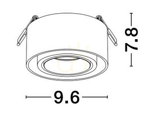 Spot ACAMIEL Luces Exclusivas LE61615 1 Spot ACAMIEL Luces Exclusivas LE61615 small 1