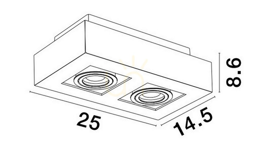 Sprawdź Spot ACATENO Luces Exclusivas LE61633