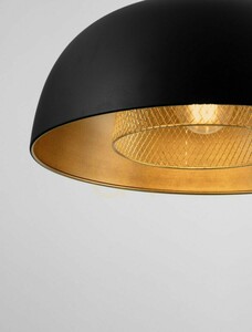 Lampa wisząca Luces Exclusivas RUPA LE44286 czarno-złota 35 cm E27 small 2