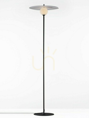 Sprawdź Czarna lampa podłogowa FUNES Luces Exclusivas LE44294, G9