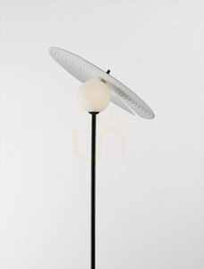 Czarna lampa podłogowa FUNES Luces Exclusivas LE44294, G9 small 2