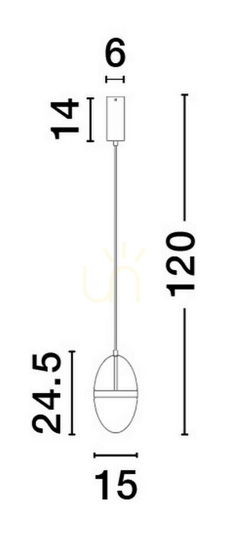 Wyświetl Lampa Wisząca ARENA Luces Exclusivas LE44329 Lampa Wisząca ARENA Luces Exclusivas LE44329