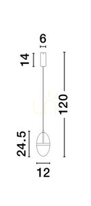 Lampa Wisząca ARENA Luces Exclusivas LE44330 3 Lampa Wisząca ARENA Luces Exclusivas LE44330 small 3