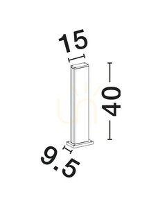 Słupek Oświetleniowy LERMA Luces Exclusivas LE73600 small 2