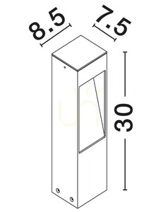 Słupek Oświetleniowy VIEJO Luces Exclusivas LE73606 small 2