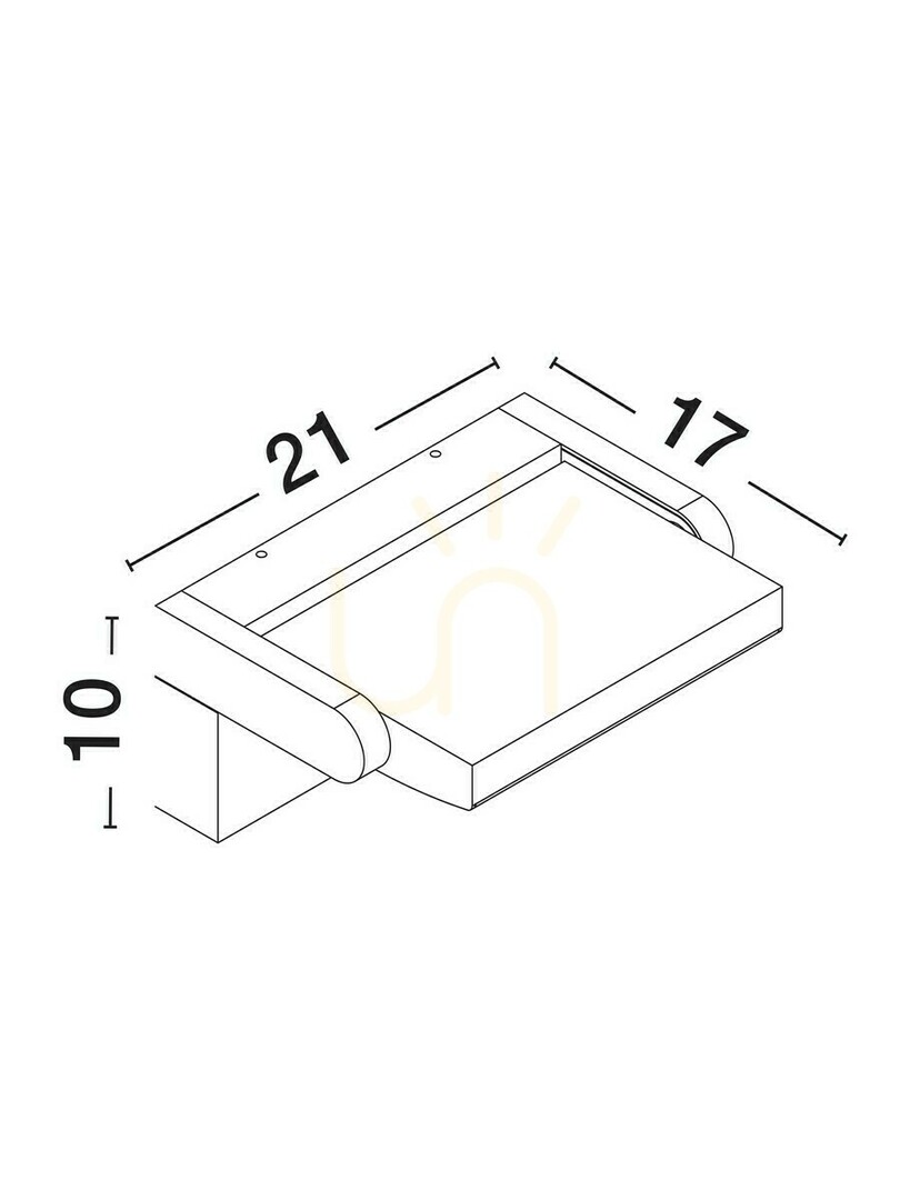 Pokaż Kinkiet Zewnętrzny JUJUY Luces Exclusivas LE73647 Kinkiet Zewnętrzny JUJUY Luces Exclusivas LE73647