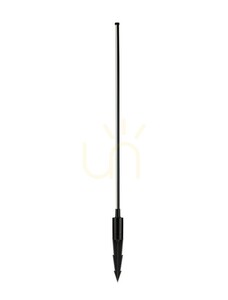 Słupek ogrodowy Luces Exclusivas CUCUTA LE73696 LED 11W 1117lm 3000K czarny IP65, 82 cm, szpikulec w zestawie small 1