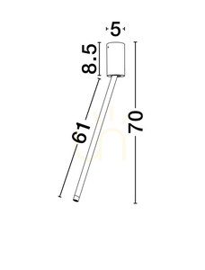 Lampa sufitowa ABAPO Luces Exclusivas LE44699 small 1