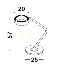 Lampka Na Biurko ALMAY Luces Exclusivas LE44607 3 Lampka Na Biurko ALMAY Luces Exclusivas LE44607 small 3