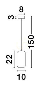 Lampa Wisząca ANUCO Luces Exclusivas LE44611 3 Lampa Wisząca ANUCO Luces Exclusivas LE44611 small 3