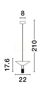 Lampa Wisząca AYAVIRI Luces Exclusivas LE44595 2 Lampa Wisząca AYAVIRI Luces Exclusivas LE44595 small 2