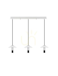 Lampa wisząca AYAVIRI Luces Exclusivas LE44740, 3 klosze, listwa 100 cm, LED 24 W 3000 K small 0