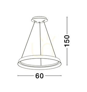 Lampa Wisząca BATALLAS Luces Exclusivas LE44784 small 3