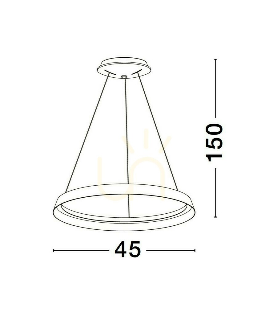 Wyświetl Lampa Wisząca BATALLAS Luces Exclusivas LE44786 Lampa Wisząca BATALLAS Luces Exclusivas LE44786