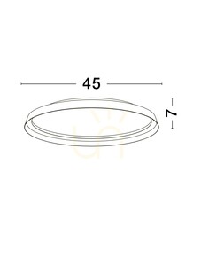 Plafon BATALLAS Luces Exclusivas LE44789 small 1