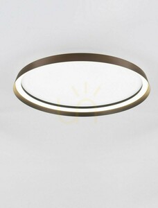 Plafon Luces Exclusivas BATALLAS LE44792 brązowy, ø65 cm, LED 48 W 3361 lm, CCT 2700-4000 K small 2