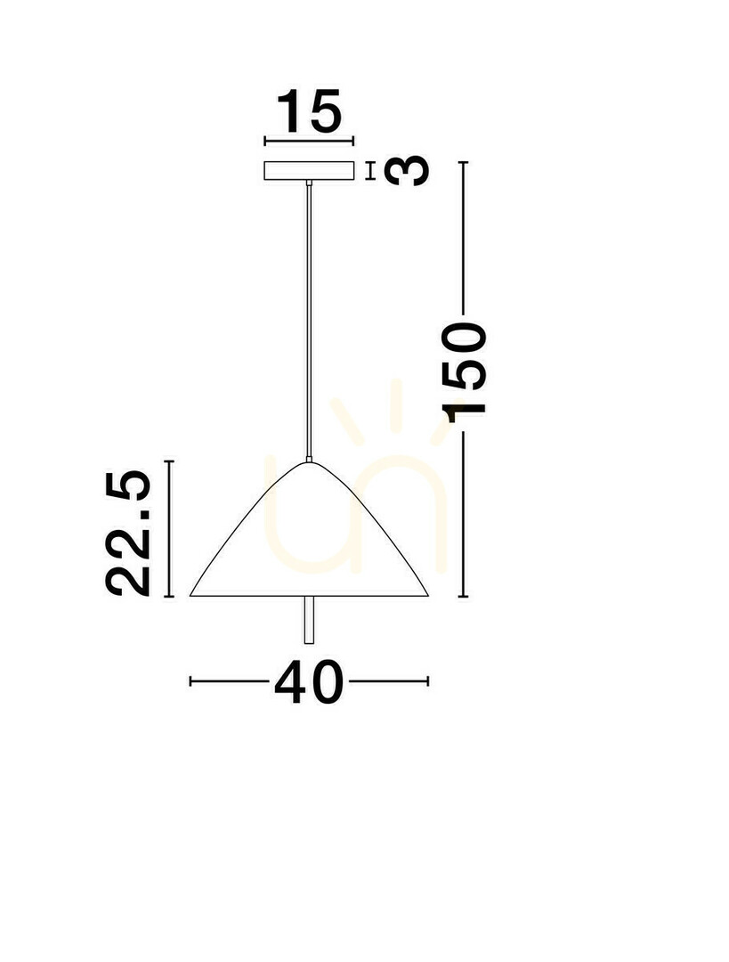 Wyświetl Lampa Wisząca CARAPARI Luces Exclusivas LE44655 Lampa Wisząca CARAPARI Luces Exclusivas LE44655