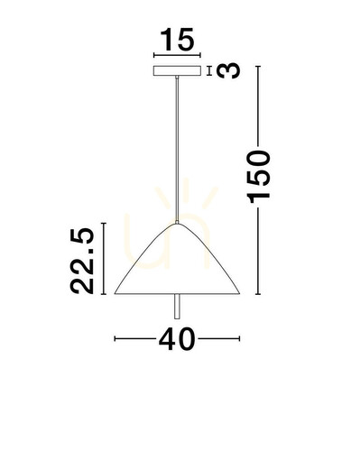 Sprawdź Lampa Wisząca CARAPARI Luces Exclusivas LE44814