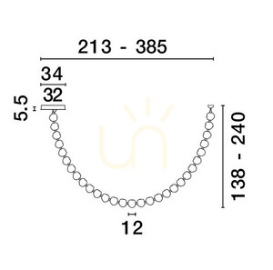 Lampa Wisząca CHEPEN Luces Exclusivas LE44425 3 Lampa Wisząca CHEPEN Luces Exclusivas LE44425 small 3