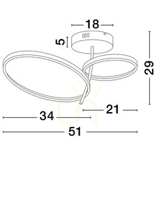 Plafon CHULUMANI Luces Exclusivas LE44822 small 1