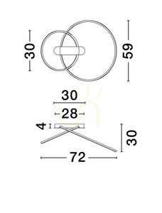 Plafon COMARAPA Luces Exclusivas LE44670 small 1