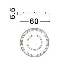 Plafon HARDEMAN Luces Exclusivas LE44675 small 1