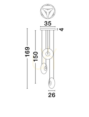 Sprawdź Lampa Wisząca HUACARAJE Luces Exclusivas LE44829
