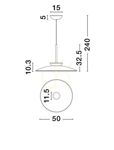 Sprawdź Lampa Wisząca HUANUCO Luces Exclusivas LE44839