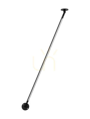Sprawdź Kinkiet i lampa sufitowa IRPA Luces Exclusivas LE44916 LED czarna 117 cm