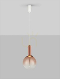 Lampa Wisząca JAVIER Luces Exclusivas LE44479 small 1