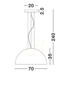 Lampa Wisząca JULIACA Luces Exclusivas LE44857 2 Lampa Wisząca JULIACA Luces Exclusivas LE44857 small 2