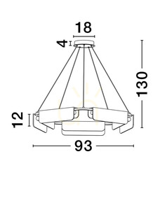 Lampa Wisząca MAIRANA Luces Exclusivas LE44617 1 Lampa Wisząca MAIRANA Luces Exclusivas LE44617 small 1