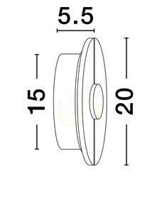 Kinkiet MAIRANA Luces Exclusivas LE44619 small 3