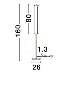 Lampa Podłogowa MAIRANA Luces Exclusivas LE44620 small 3