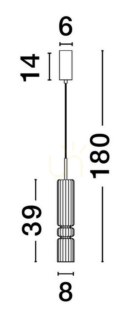 Wyświetl Lampa Wisząca MONTERO Luces Exclusivas LE44590 Lampa Wisząca MONTERO Luces Exclusivas LE44590