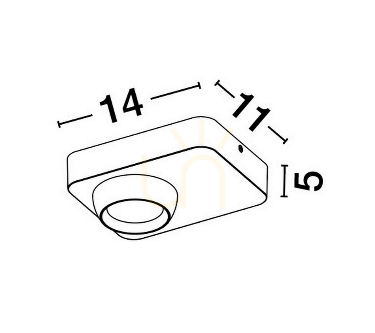 Wyświetl Lampa Nowoczesna PARINAS Luces Exclusivas LE44500 Lampa Nowoczesna PARINAS Luces Exclusivas LE44500