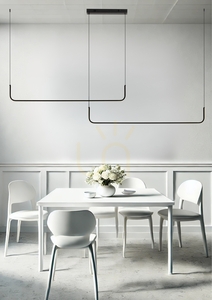 Czarna lampa wisząca LED Luces Exclusivas PIURA LE44816 42 W 1849 lm 3200 K 165 cm TRIAC small 4