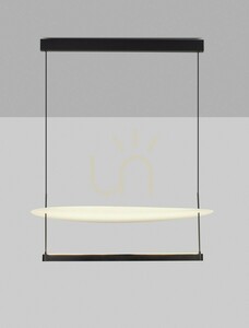 Lampa wisząca LED Luces Exclusivas TIRAQUE LE44630 czarno-biała small 2