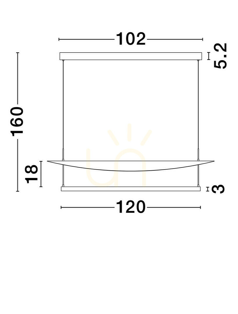 Zobacz Lampa Wisząca TIRAQUE Luces Exclusivas LE44631 Lampa Wisząca TIRAQUE Luces Exclusivas LE44631