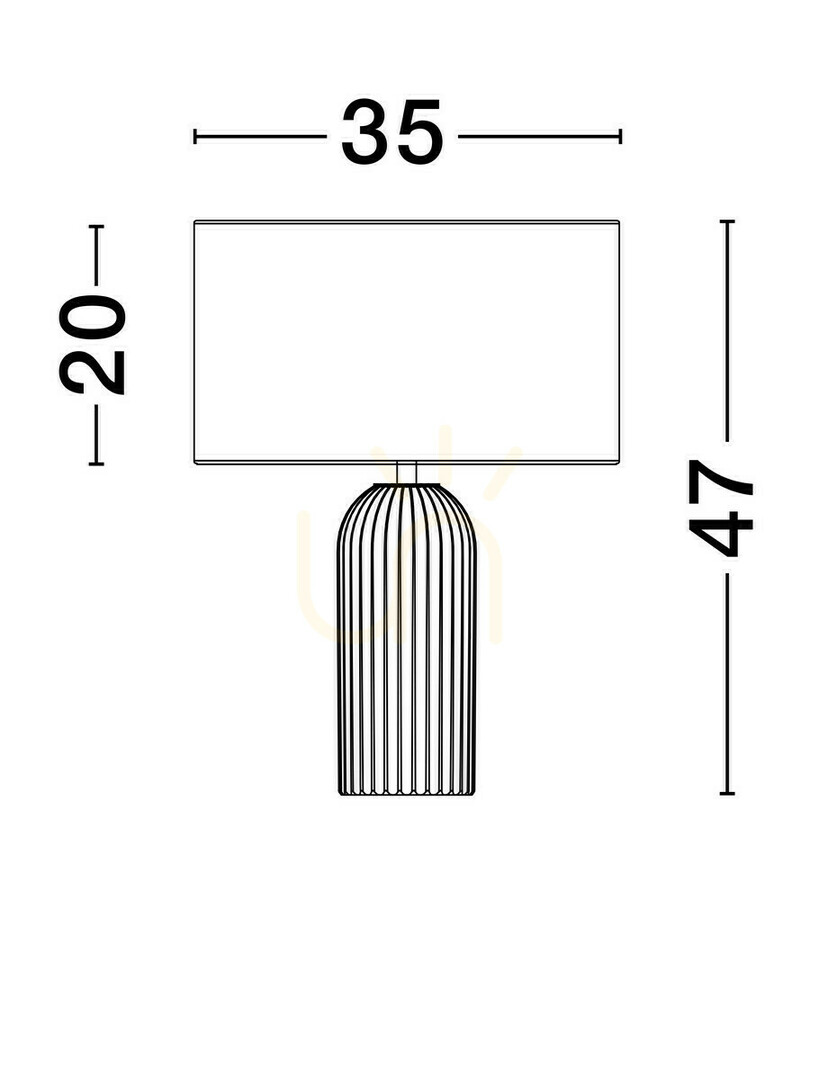 Zobacz Lampa Stołowa TUMARAPI Luces Exclusivas LE44961 Lampa Stołowa TUMARAPI Luces Exclusivas LE44961