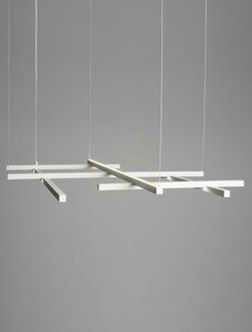 Biała lampa wisząca LED Luces Exclusivas TUMBES LE44472 83 W 4847 lm 3000 K small 1