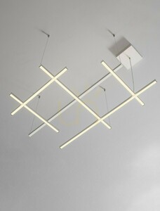 Biała lampa wisząca LED Luces Exclusivas TUMBES LE44472 83 W 4847 lm 3000 K small 2