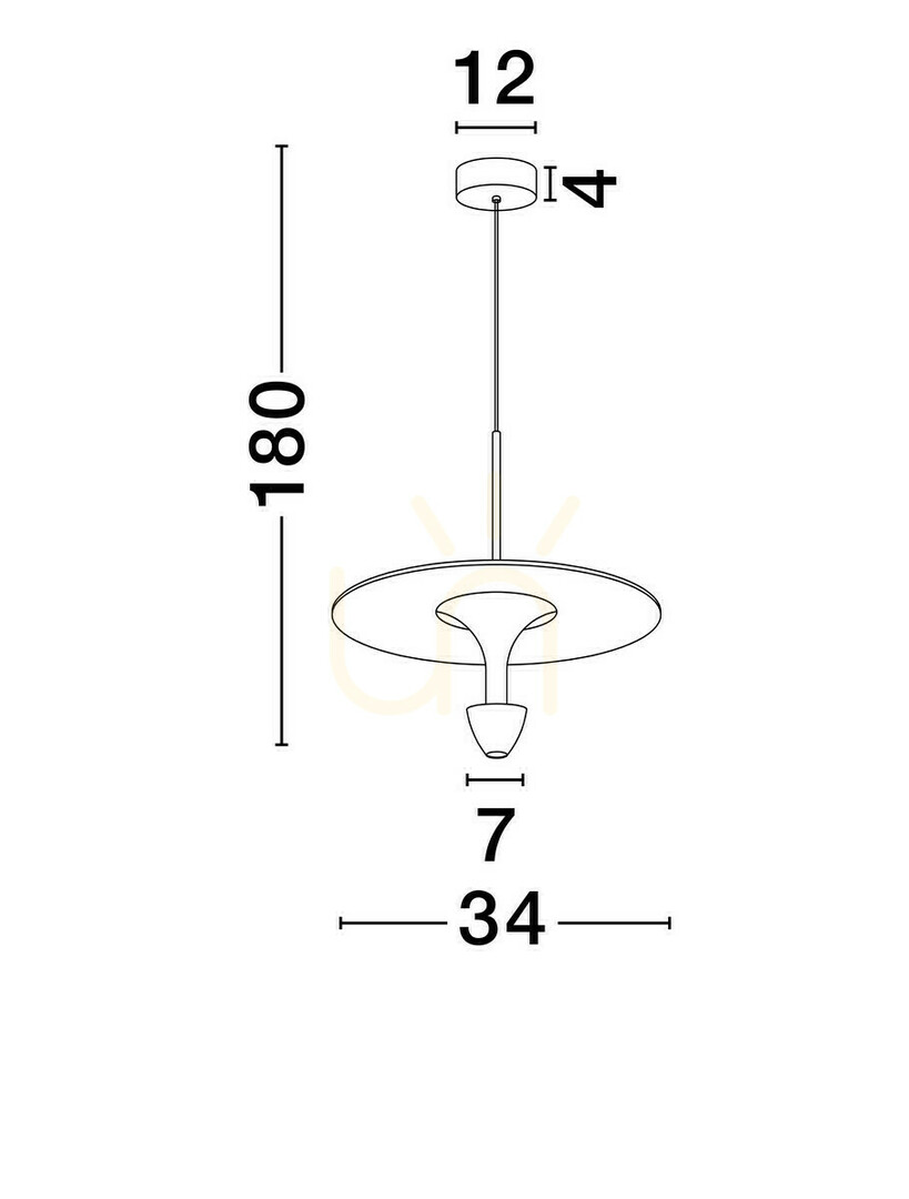 Zobacz Lampa Wisząca UCURENA Luces Exclusivas LE44640 Lampa Wisząca UCURENA Luces Exclusivas LE44640