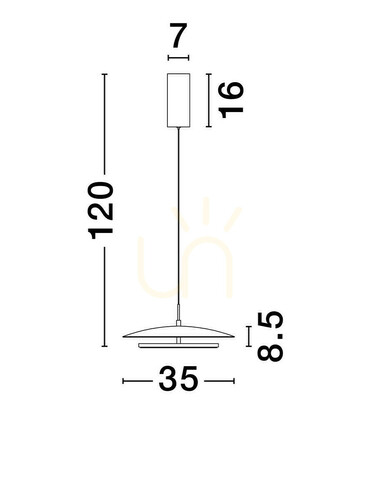 Sprawdź Lampa Wisząca VITICHI Luces Exclusivas LE44734