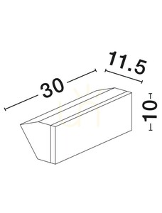 Kinkiet Zewnętrzny AMARETE Luces Exclusivas LE73783 small 1