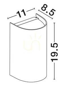 Kinkiet Zewnętrzny CULPINA Luces Exclusivas LE73804 small 3