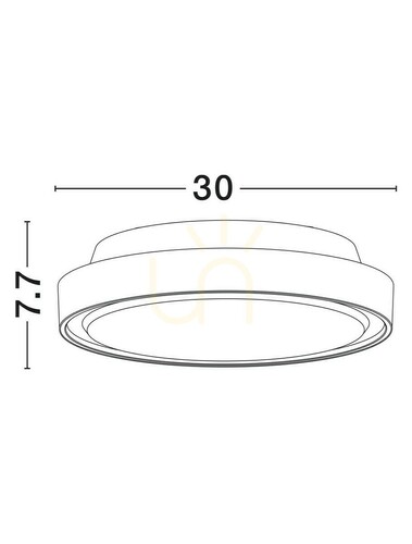 Sprawdź Plafony Zewnętrzny MOLLENDO Luces Exclusivas LE73767