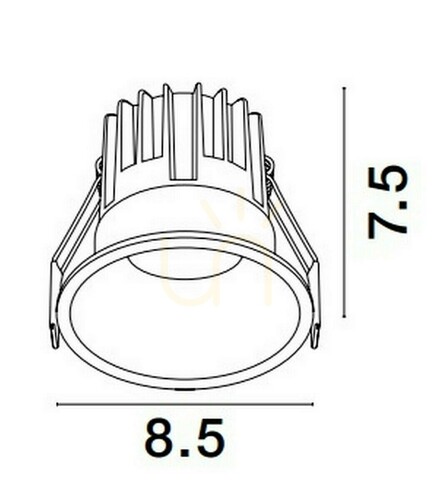 Sprawdź Oczko Sufitowe ARAMIEL Luces Exclusivas LE65110