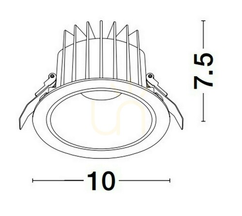 Sprawdź Oczko Sufitowe TORVIAN Luces Exclusivas LE65115