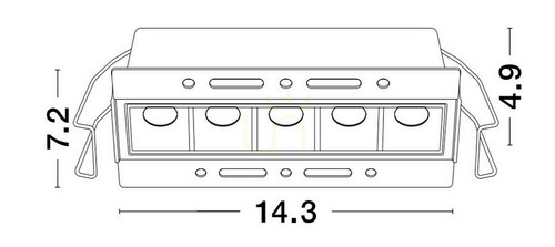 Sprawdź Oczko Sufitowe BETARRO Luces Exclusivas LE65125